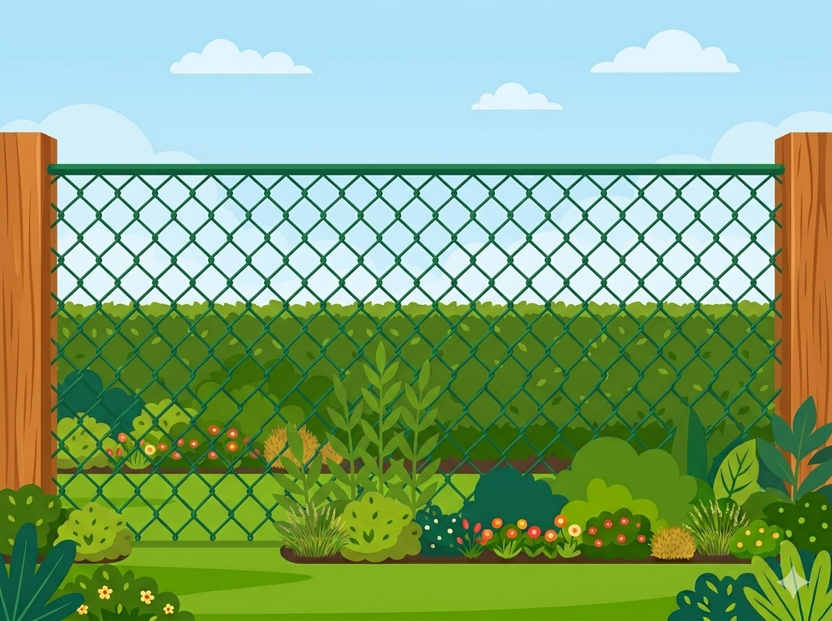 Chain link fence — Nanaimo